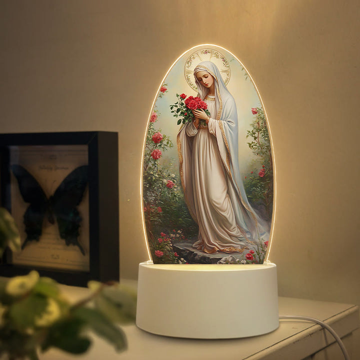 Christianartworkshop Artistic Virgin Devotion Nightlight: Diverse Styles & Sacred Meaning - F - image 5