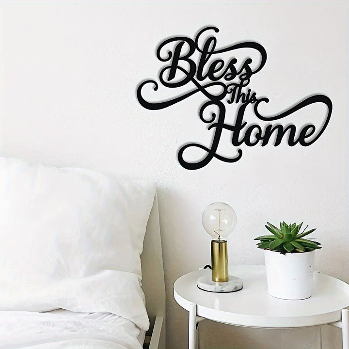 Christianartworkshop Bless This Home Metal Wall Decor: Simple Faith, Endless Grace - image 4