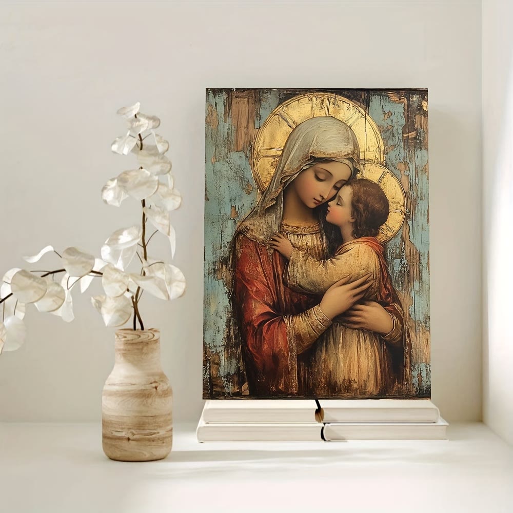Christianartworkshop Tender Madonna and Child Art Prints: Devotional Warmth for Faith-Filled Nooks - image 2