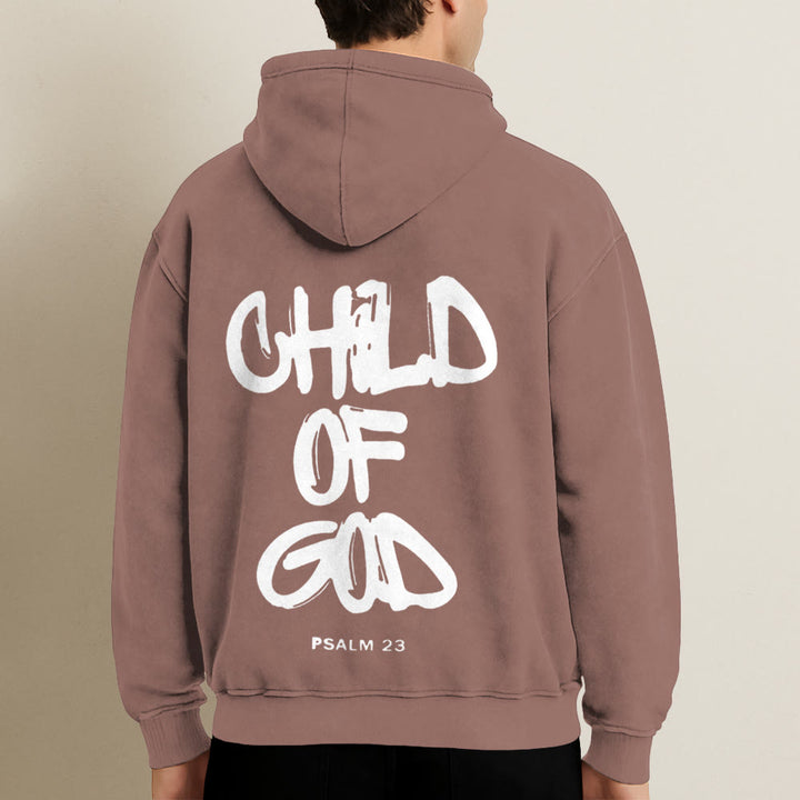 Christianartworkshop Child of God Hooded Jacket: Psalm 23 Comfort Statement - image 15