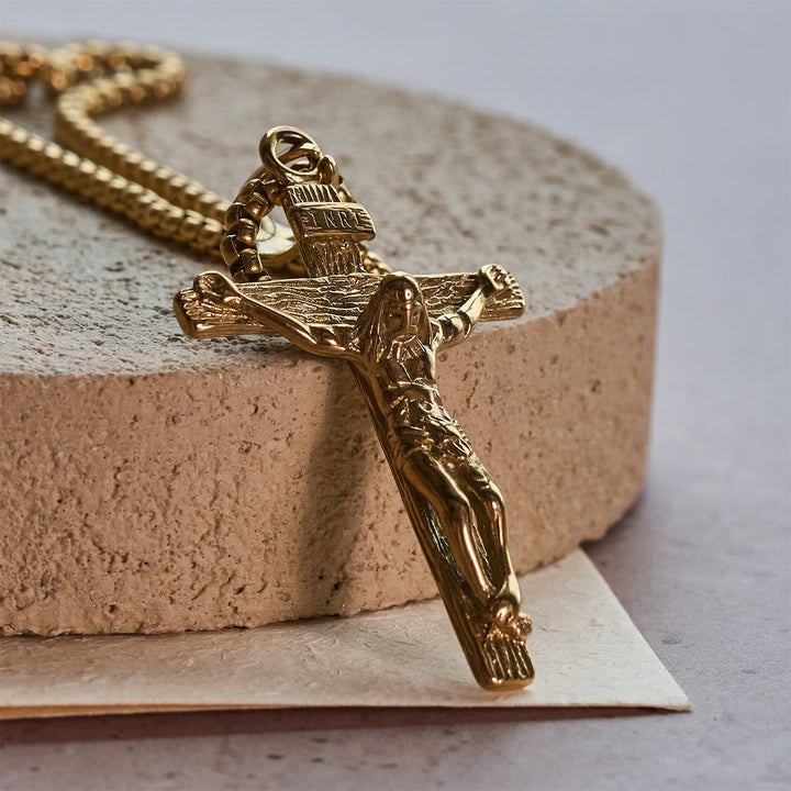 Christianartworkshop Jewelry Crucifix Pendant Charm Necklace  - image 8