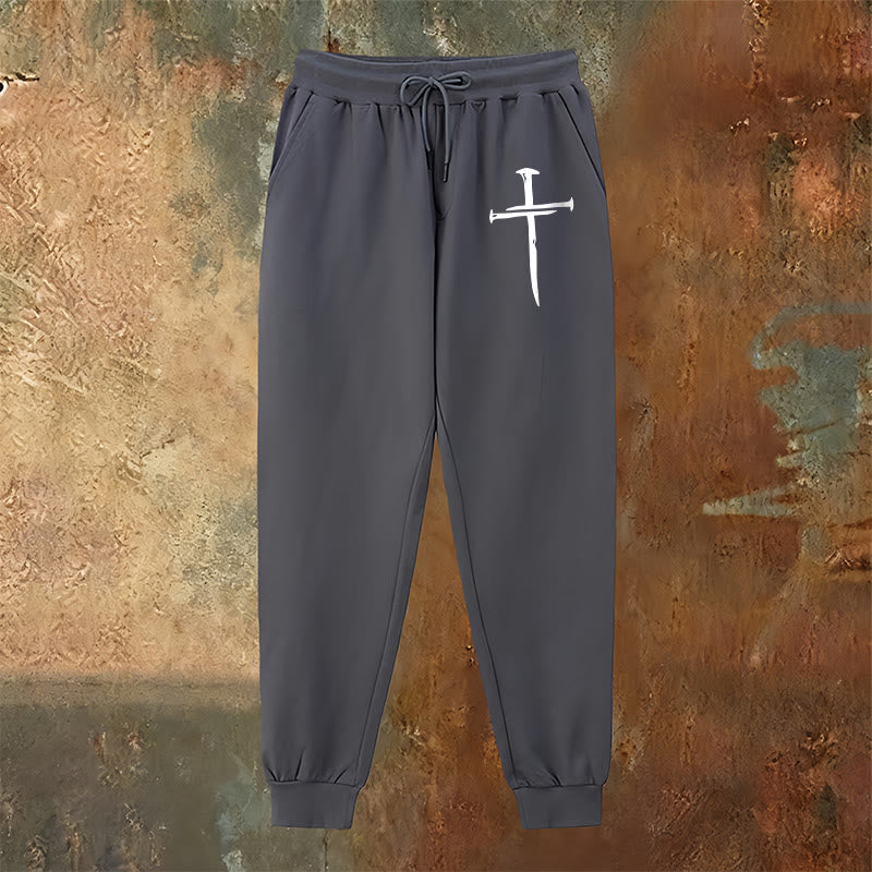 Christianartworkshop Sword Cross Sweatpants: Stylish Faith for Everyday Moments - image 2
