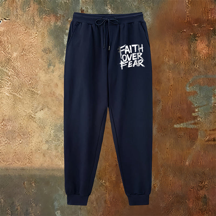 Christianartworkshop Faith Over Fear Sweatpants: Daily Wear with Spiritual Courage - image 15