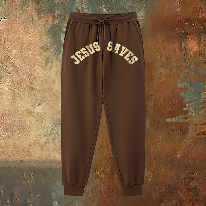 Christianartworkshop Jesus Saves Sweatpants: Daily Reminder of Divine Redemption - image 23