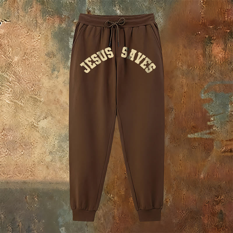 Christianartworkshop Jesus Saves Sweatpants: Daily Reminder of Divine Redemption - image 22