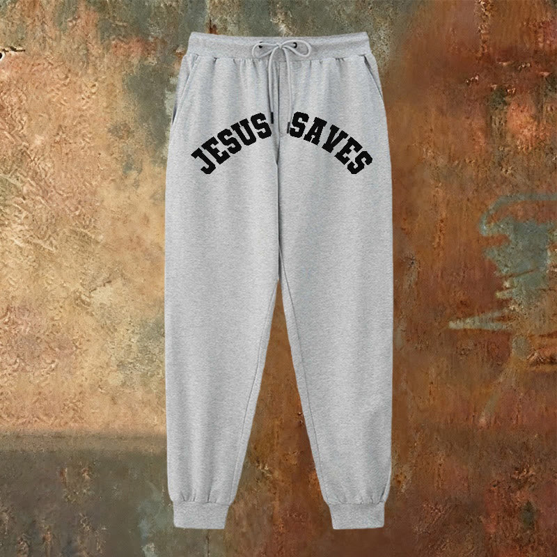 Christianartworkshop Jesus Saves Sweatpants: Daily Reminder of Divine Redemption - image 19