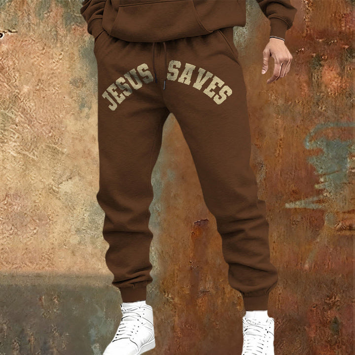 Christianartworkshop Jesus Saves Sweatpants: Daily Reminder of Divine Redemption - image 21