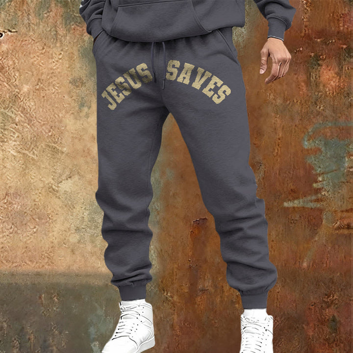 Christianartworkshop Jesus Saves Sweatpants: Daily Reminder of Divine Redemption - image 9