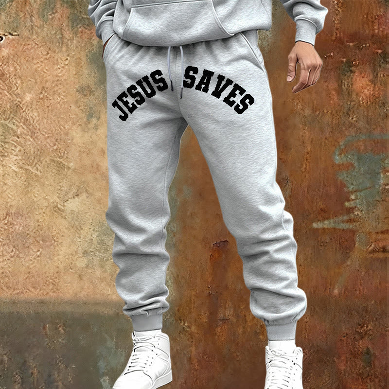 Christianartworkshop Jesus Saves Sweatpants: Daily Reminder of Divine Redemption - image 18