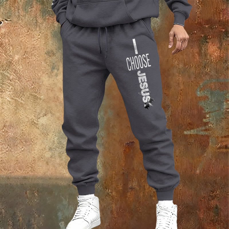 Christianartworkshop I Choose Jesus Sweatpants: Daily Wear with Faithful Commitment - image 9