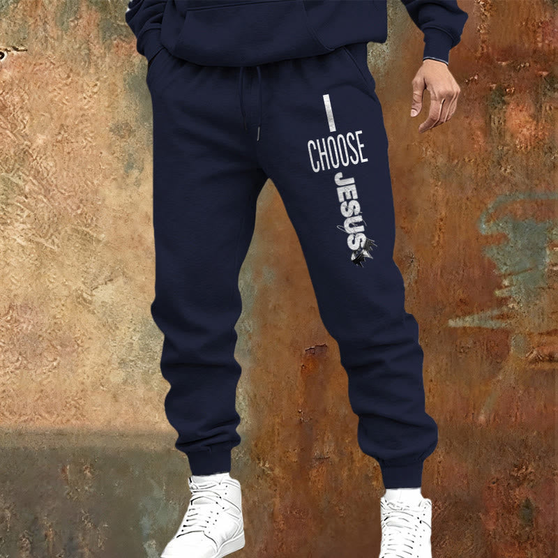 Christianartworkshop I Choose Jesus Sweatpants: Daily Wear with Faithful Commitment - image 1