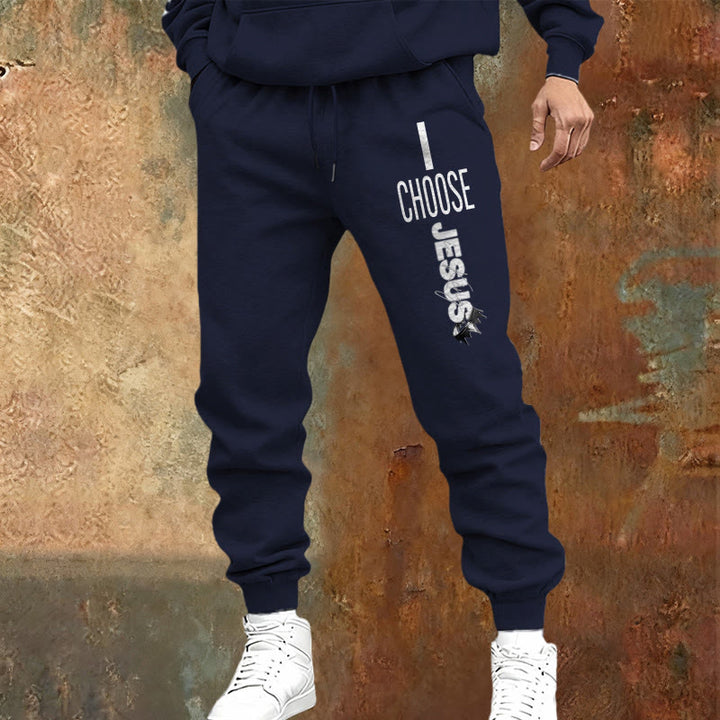 Christianartworkshop I Choose Jesus Sweatpants: Daily Wear with Faithful Commitment - image 1