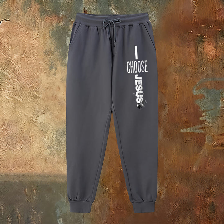 Christianartworkshop I Choose Jesus Sweatpants: Daily Wear with Faithful Commitment - image 11