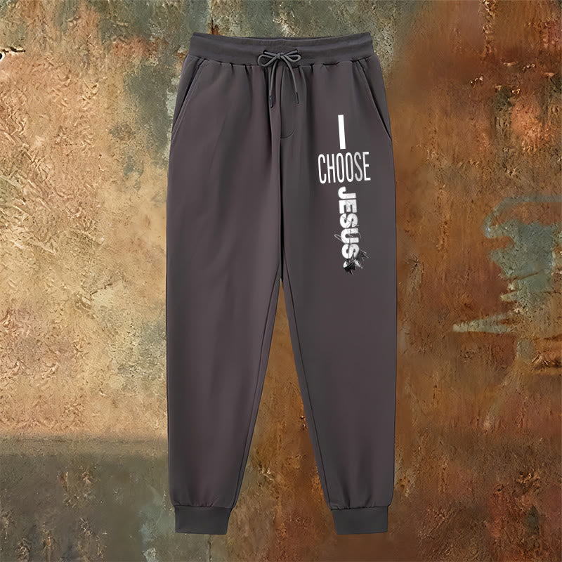 Christianartworkshop I Choose Jesus Sweatpants: Daily Wear with Faithful Commitment - image 14