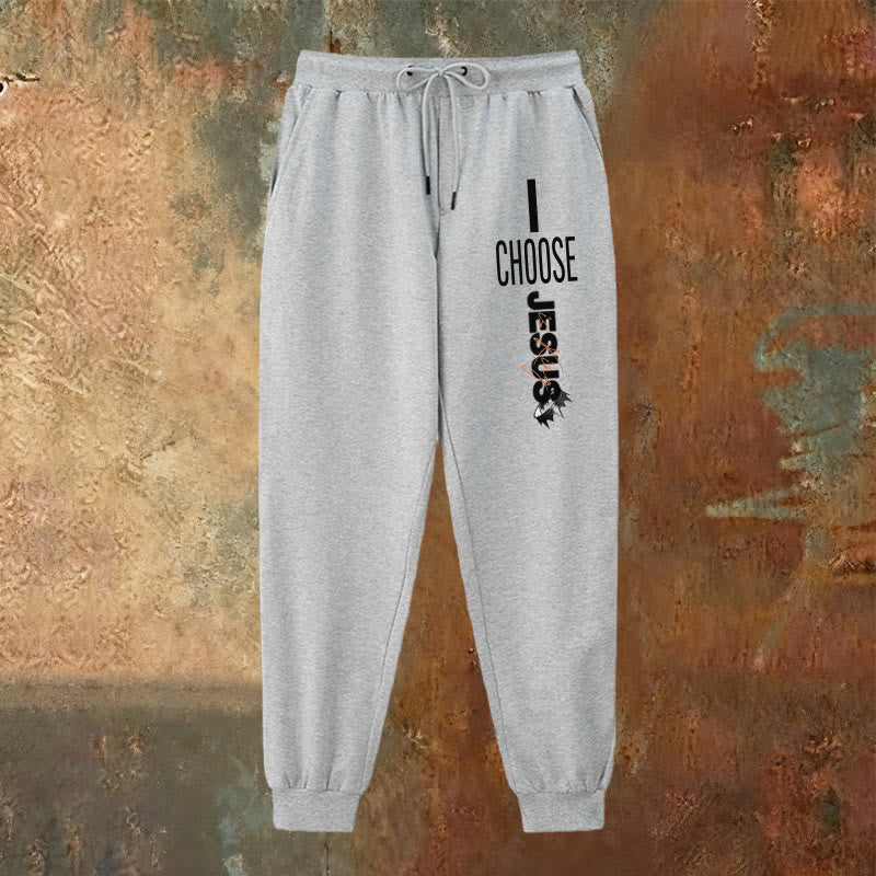 Christianartworkshop I Choose Jesus Sweatpants: Daily Wear with Faithful Commitment - image 18