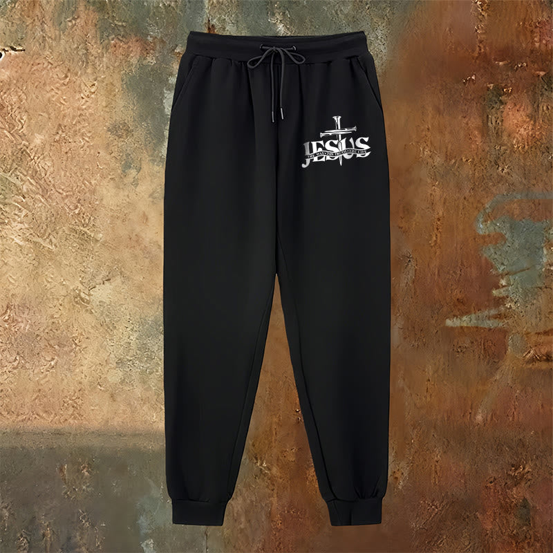 Christianartworkshop Jesus Sword Faith Sweatpants: Stylish Faith for Everyday Moments - image 2