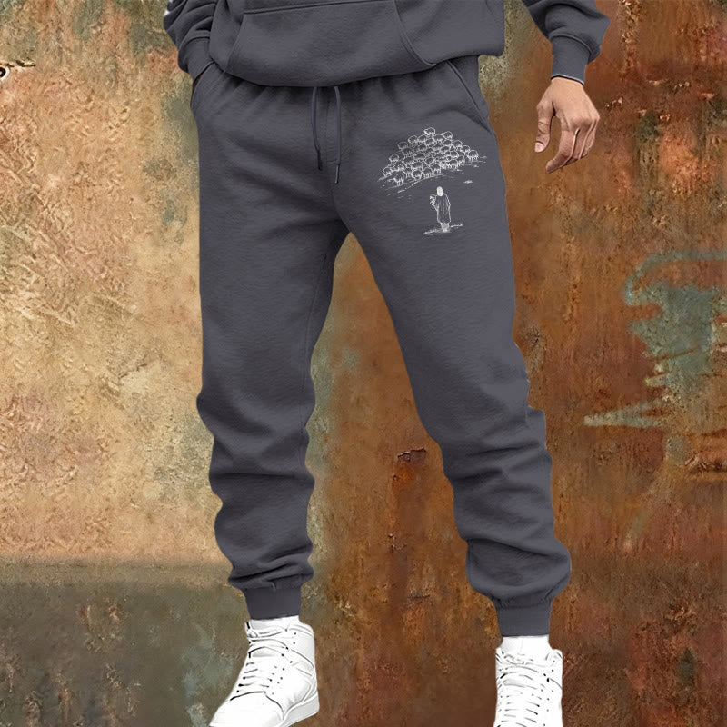 Christianartworkshop Good Shepherd Faith Sweatpants: Daily Wear with Spiritual Care - image 10