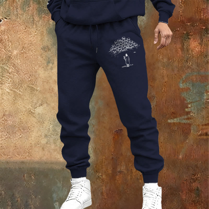 Christianartworkshop Good Shepherd Faith Sweatpants: Daily Wear with Spiritual Care - image 13