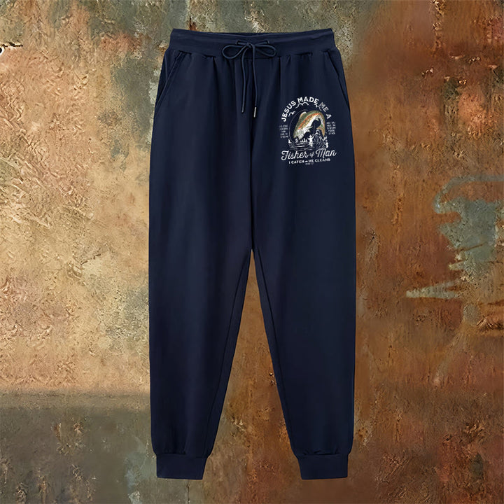 Christianartworkshop Fisher of Men Faith Sweatpants: Daily Wear with Spiritual Mission - image 7