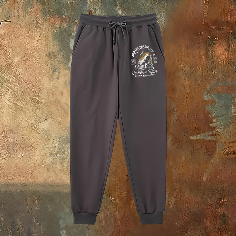 Christianartworkshop Fisher of Men Faith Sweatpants: Daily Wear with Spiritual Mission - image 15