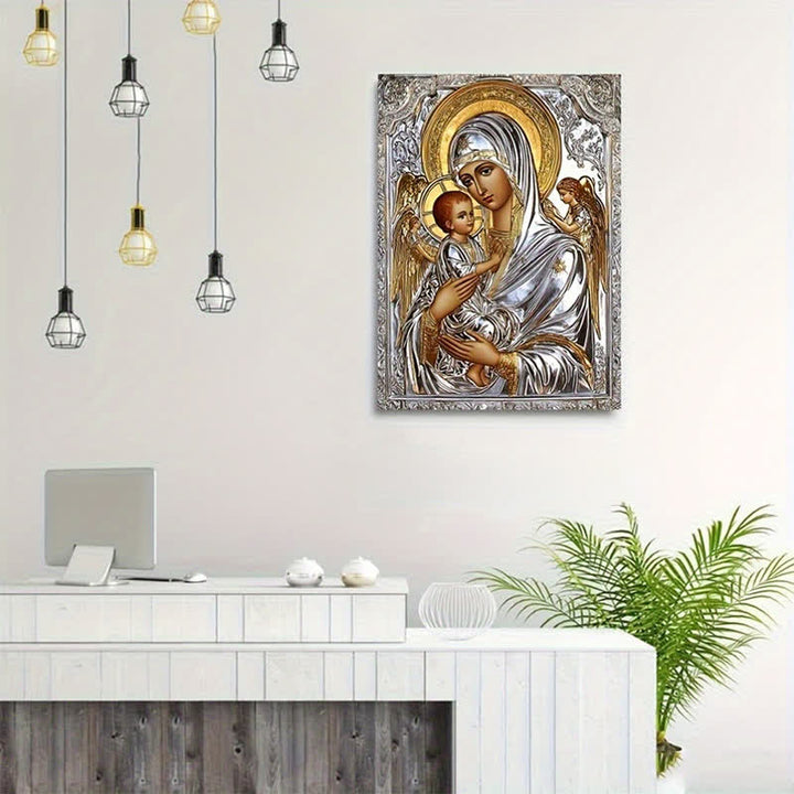 Christianartworkshop Classic Madonna and Child Icon Art Prints: Timeless Faith for Interior Spaces - image 2
