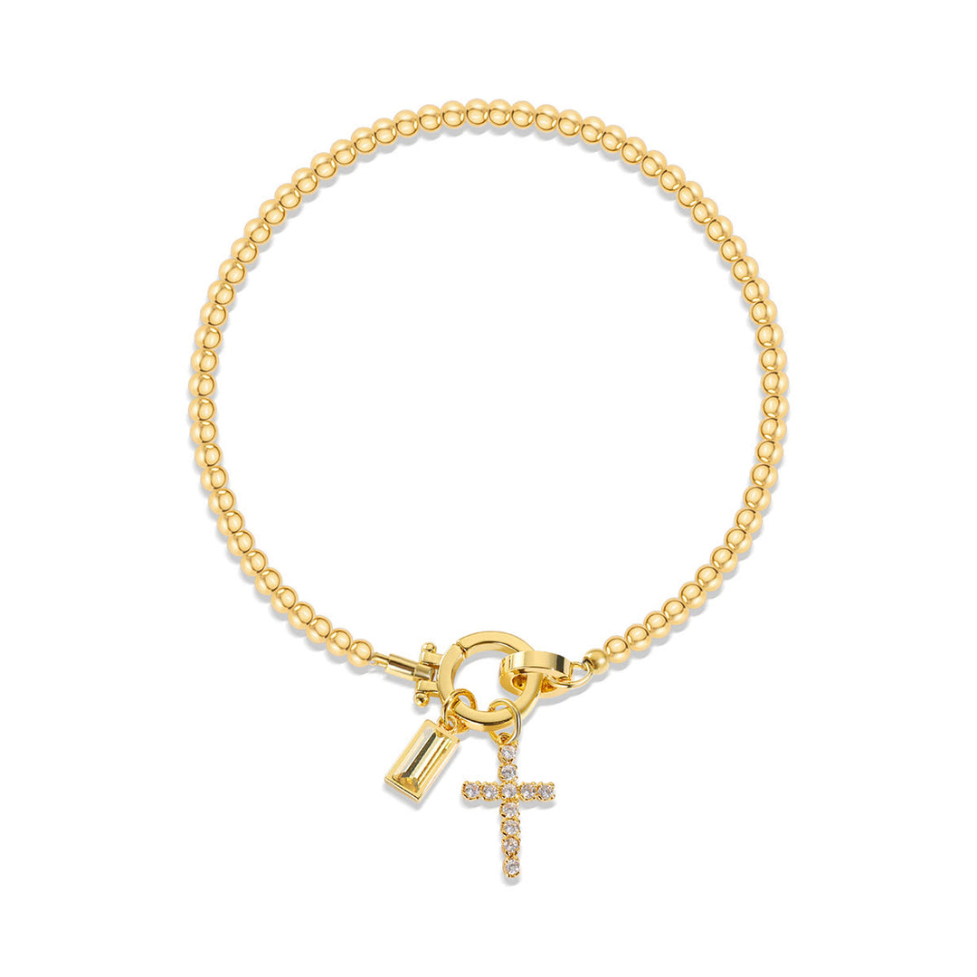 Christianartworkshop 12 Birthstone Cross Bracelet: Faith-Driven Identity & Timeless Devotion - November - image 10