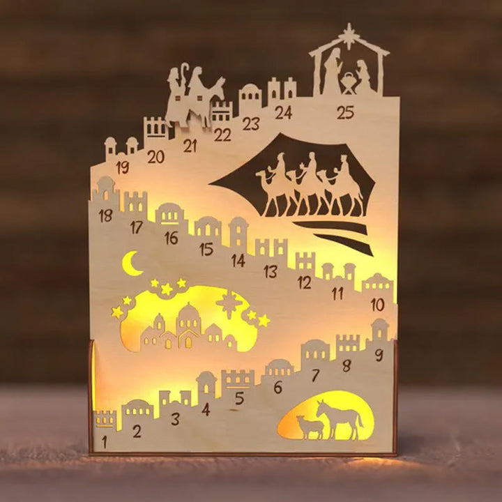 Christianartworkshop Nativity Advent Calendar: A Journey of Christmas Faith & Anticipation - Warm Light - image 0