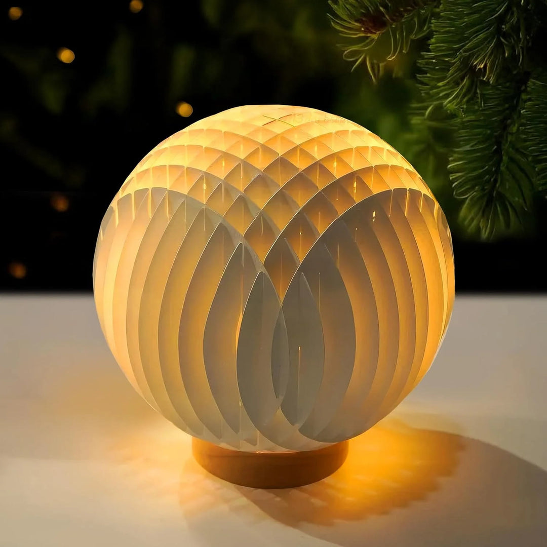 Christianartworkshop Nativity Globe Lamp: A Glowing Embrace of Christmas Faith & Wonder - Nativity Scene - image 0