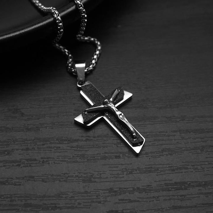 Christianartworkshop Crucifix Adornment Necklace: Spiritual Symbol & Crafted Elegance - image 9