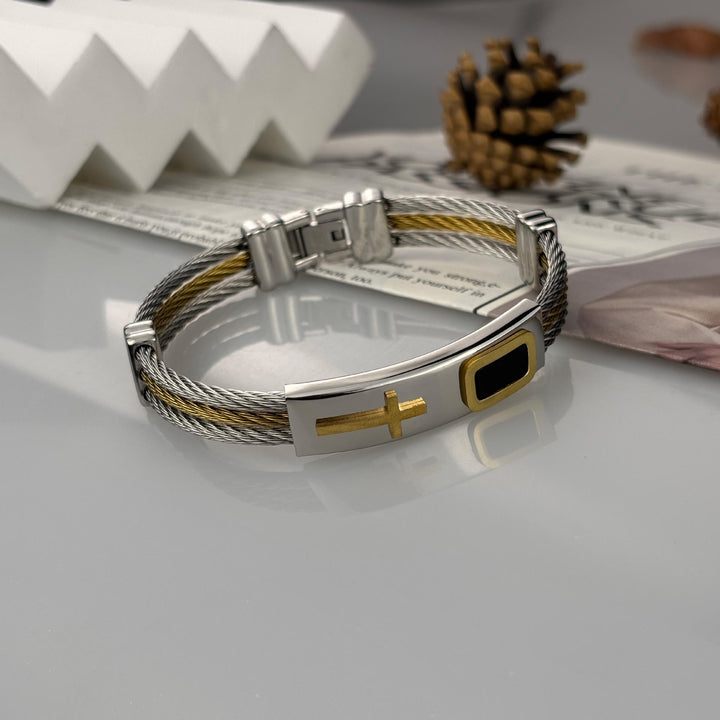 Christianartworkshop Multicolor Cross Cable Bracelet: Faith-Driven Style & Enduring Devotion - image 7