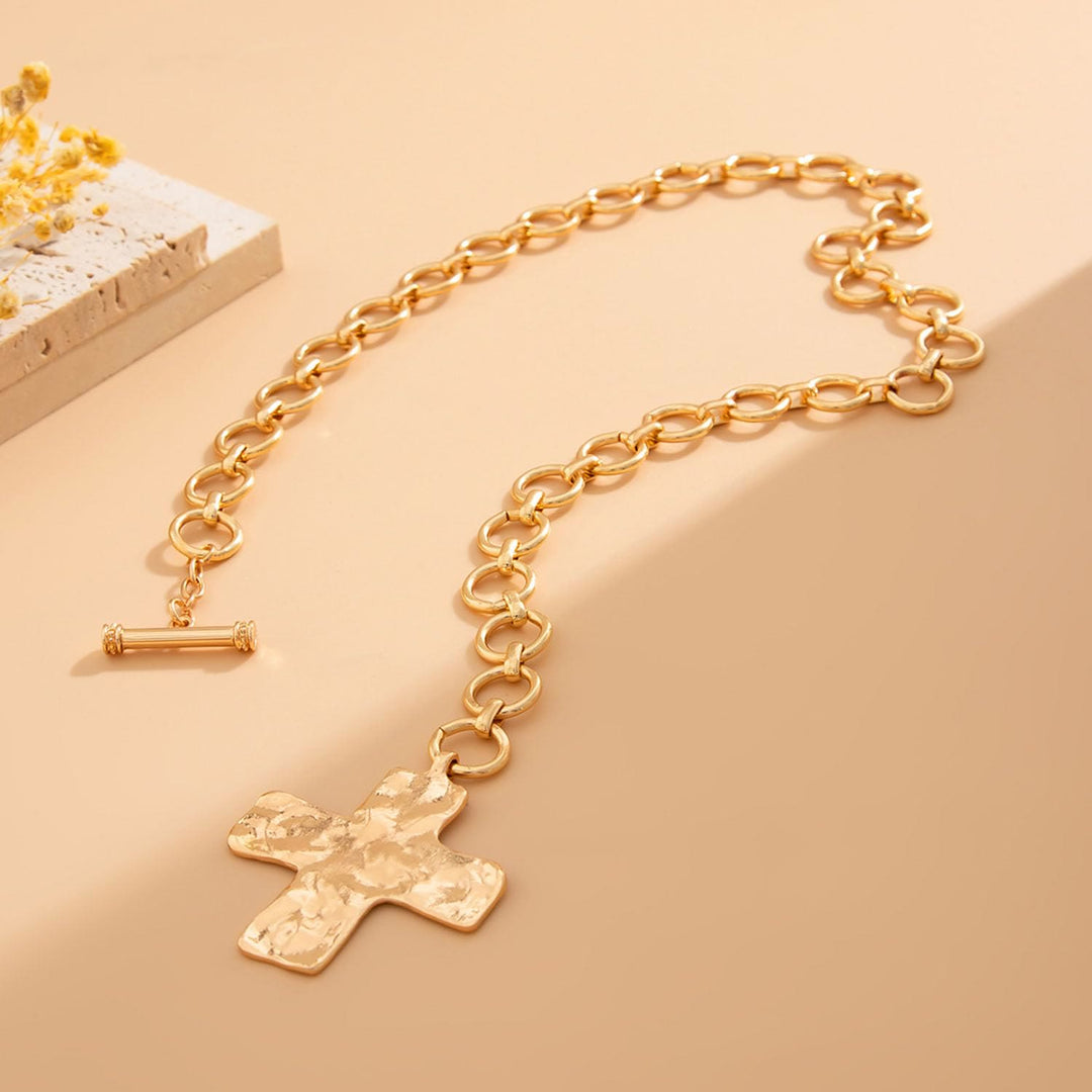 Christianartworkshop Hammered Cross Series Necklace: Contemporary Faith & Stylish Devotion - image 11