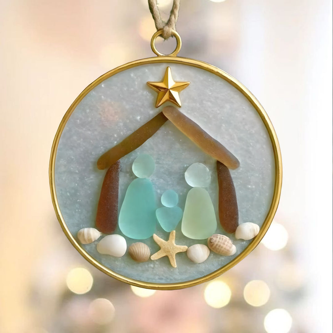 Christianartworkshop Seaglass Faith Series Ornaments: Coastal Devotion & Sacred Storytelling - image 2