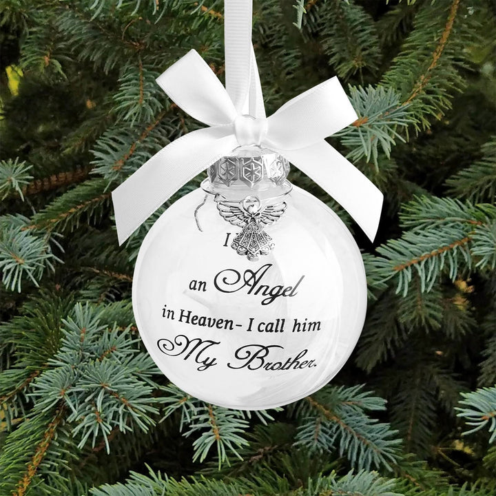 Christianartworkshop Heavenly Angel Family Ornament: Faith & Cherished Remembrance - My brother - image 4