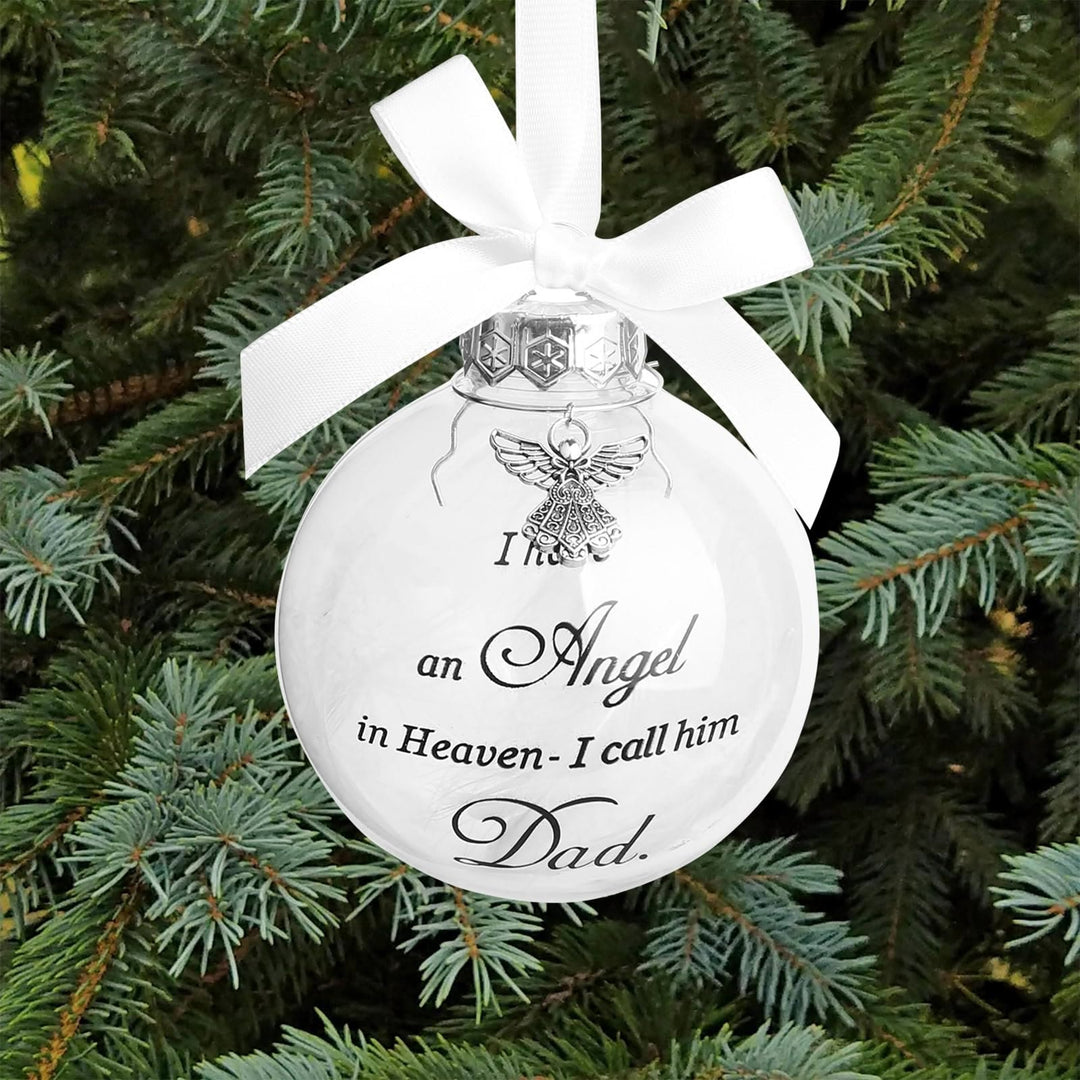 Christianartworkshop Heavenly Angel Family Ornament: Faith & Cherished Remembrance - Dad - image 6