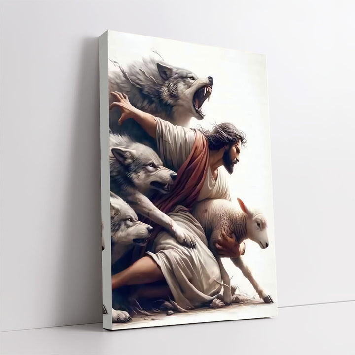 Christianartworkshop Good Shepherd Wall Art Print: Divine Protection & Faithful Devotion - image 4
