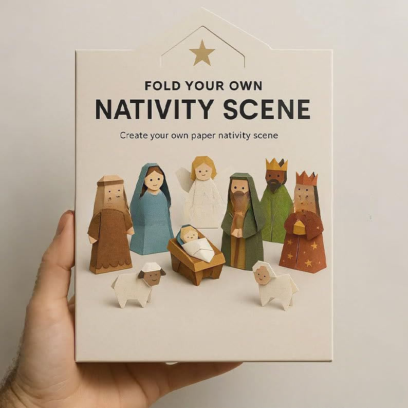 Christianartworkshop Origami Nativity Ornament Set: Sacred Story & Artful Devotion - image 2