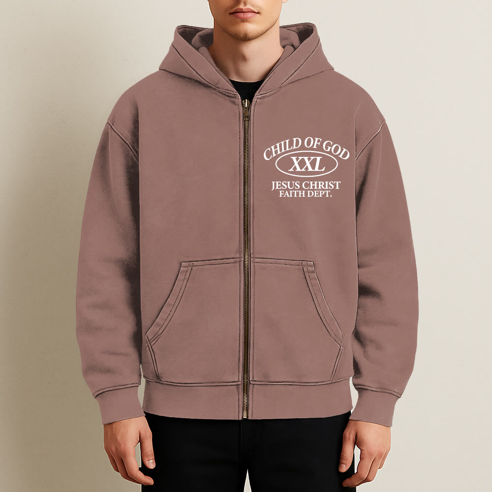 Christianartworkshop Child of God Identity Hooded Jacket: Merge Faith & Street-Style Expression - image 1