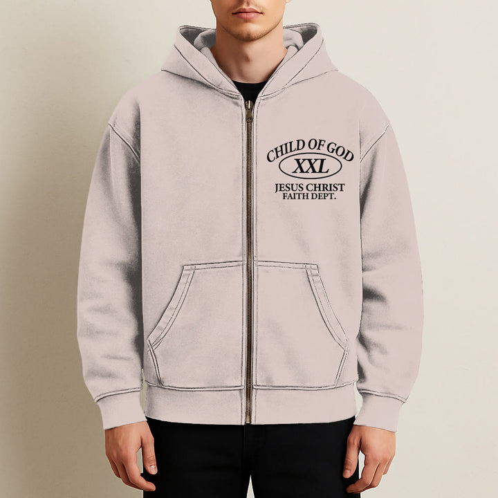 Christianartworkshop Child of God Identity Hooded Jacket: Merge Faith & Street-Style Expression - image 5