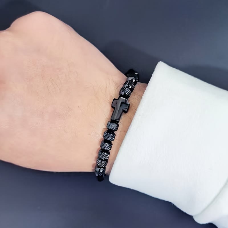 Christianartworkshop Stackable Cross Bracelet Set: Fashion-Forward Faith Integration - image 10