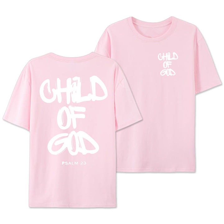 Christianartworkshop Child of God T-shirt - Pink - 2XL - image 18