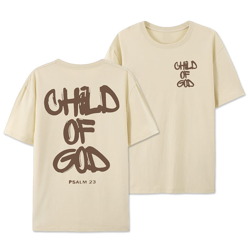 Christianartworkshop Child of God T-shirt - Beige - 2XL - image 4