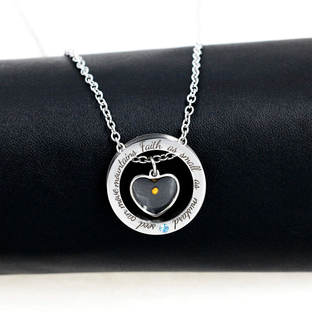 Christianartworkshop Faith As Mustard Seed Necklace: Varied Charms & Sacred Symbol for Daily Wear - image 4