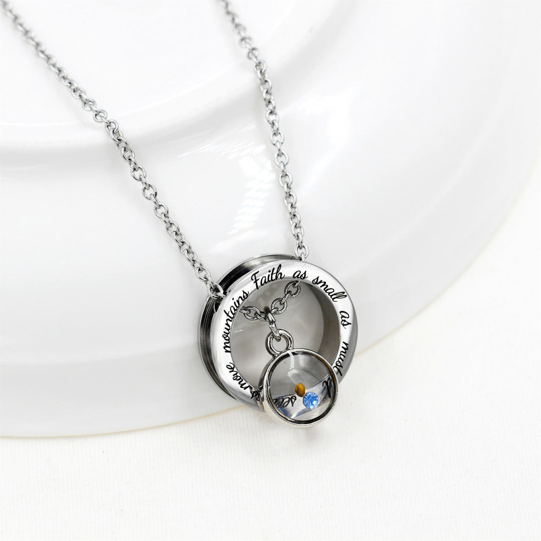 Christianartworkshop Faith As Mustard Seed Necklace: Varied Charms & Sacred Symbol for Daily Wear - image 10