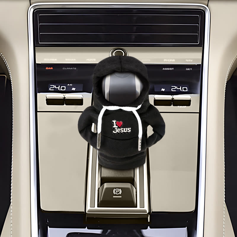 Christianartworkshop Customizable Hoodie Gear Shift Cover: Your Unique Faith, On the Road - image 9