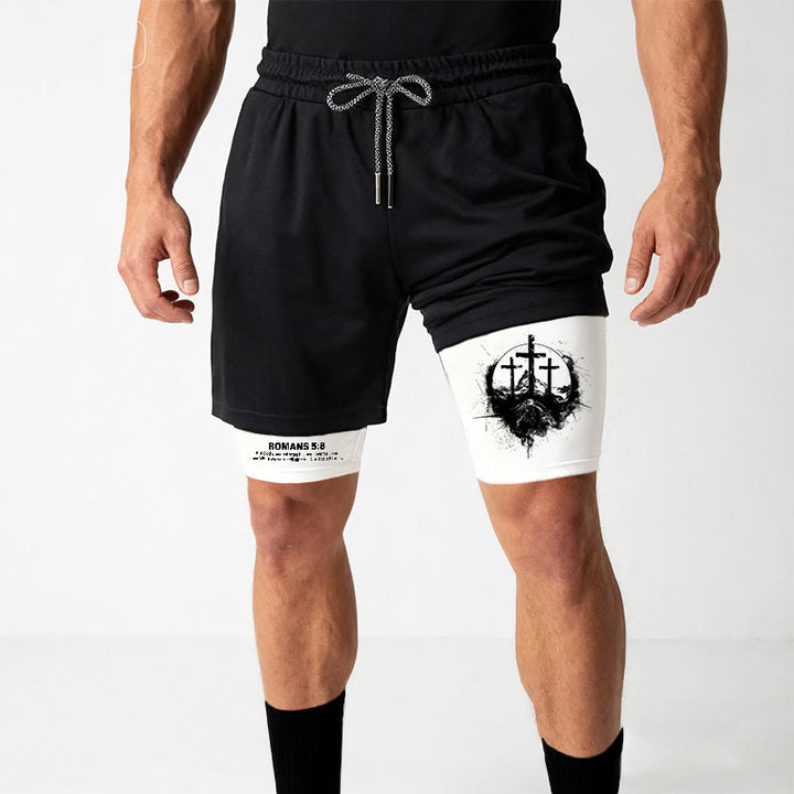 Christianartworkshop Romans 5:8 Scripture Performance Shorts: Embrace Christ's Sacrifice - image 1