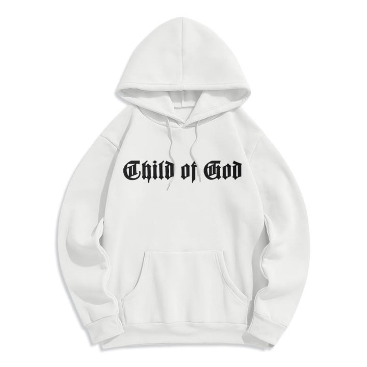 Christianartworkshop Child of God Scripture Fleece Lined Polyester Hoodie - image 20