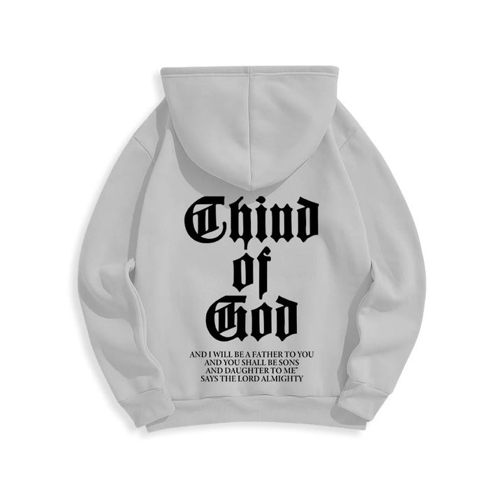 Christianartworkshop Child of God Scripture Fleece Lined Polyester Hoodie - image 17