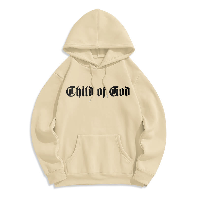 Christianartworkshop Child of God Scripture Fleece Lined Polyester Hoodie - image 14