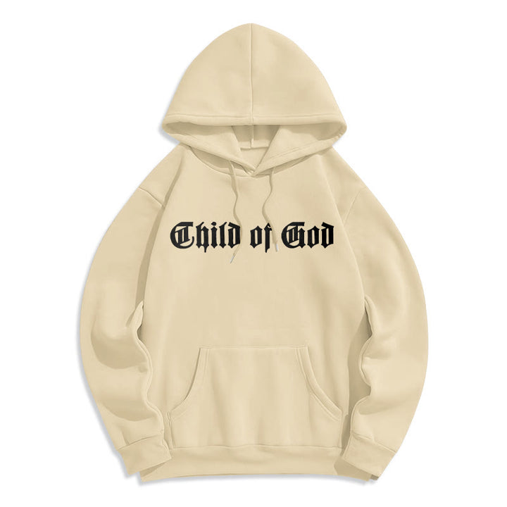 Christianartworkshop Child of God Scripture Fleece Lined Polyester Hoodie - image 13