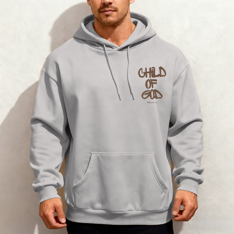 Christianartworkshop Faith Graffiti Child of God Adult Fleece Lined Polyester Hoodie - image 8